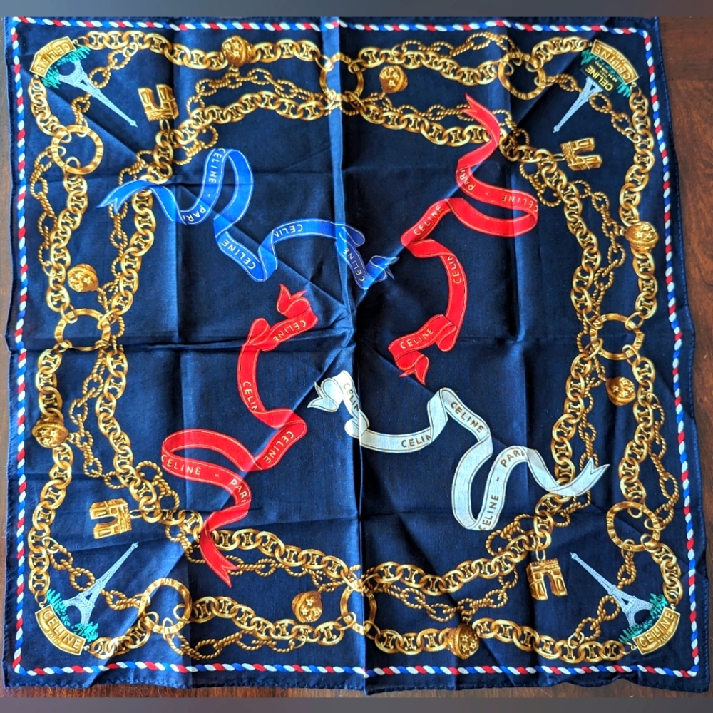 NEW Celine Scarf / Handkerchief